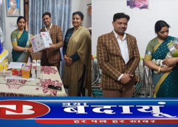भाजपा सांसद ने अनाथ बच्चों को उपहार सौंपकर किया दुलार