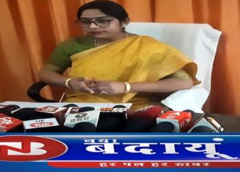 पिता पर सवाल किए तो प्रेसवार्ता से उठकर चली गईं भाजपा सांसद डा. संघमित्रा मौर्य