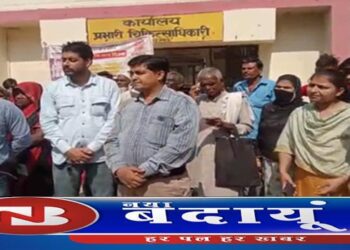 म्याऊं ब्लाक पर टीबी रोग कि लिए ग्रामीणों को किया जागरूक
