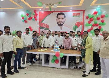 बदायूं के सपा सांसद आदित्य यादव का धूमधाम और हर्षोल्लास से मनाया जन्मदिन