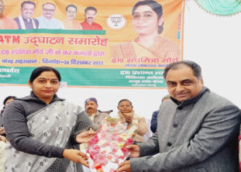 भाजपा सरकार में मजबूत हुई चिकित्सा सेवाएं : डा. संघमित्रा मौर्य
